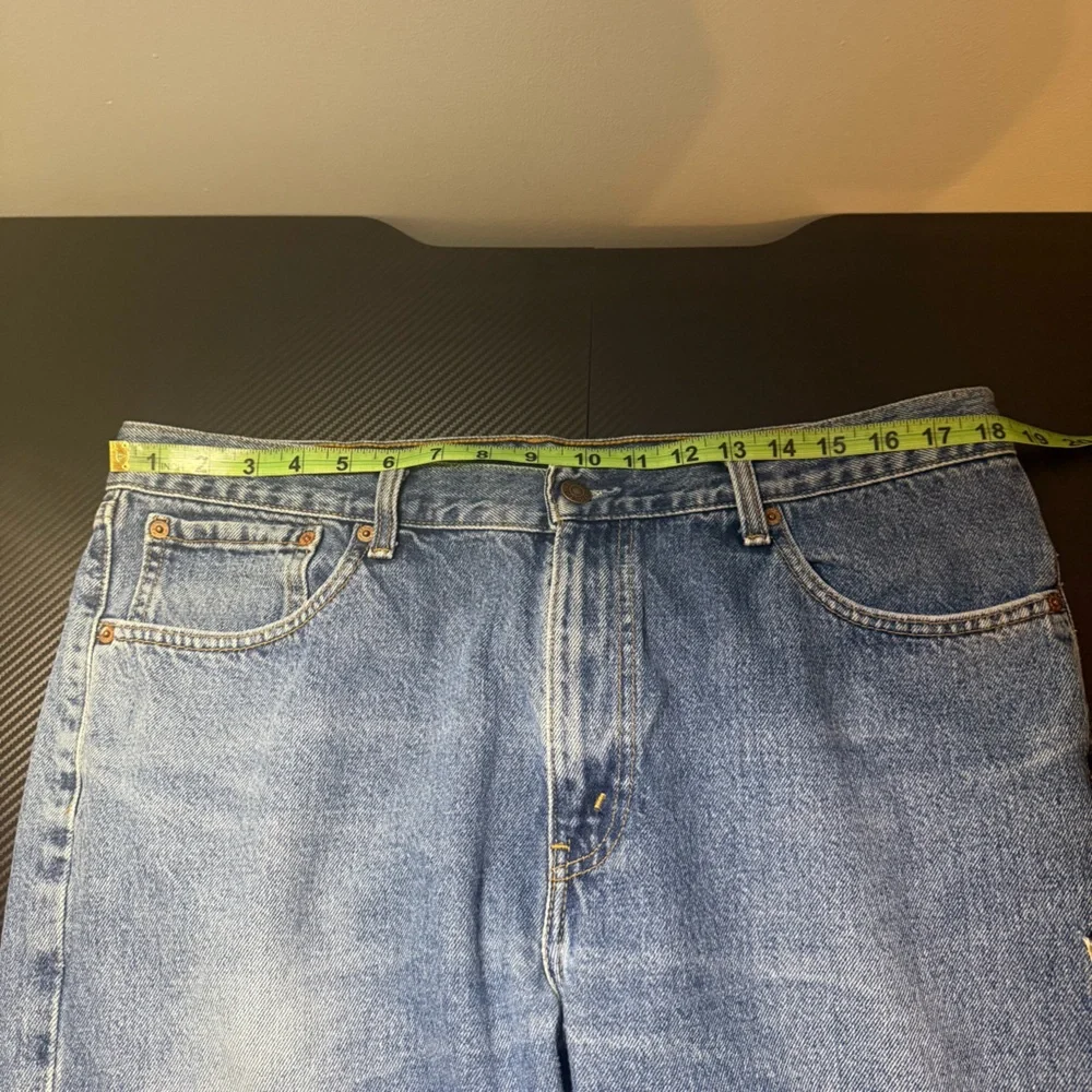 ✨ Levi’s 501 Custom Art Patch Jeans – Michelangelo Hands Mens - Picture 13 of 15